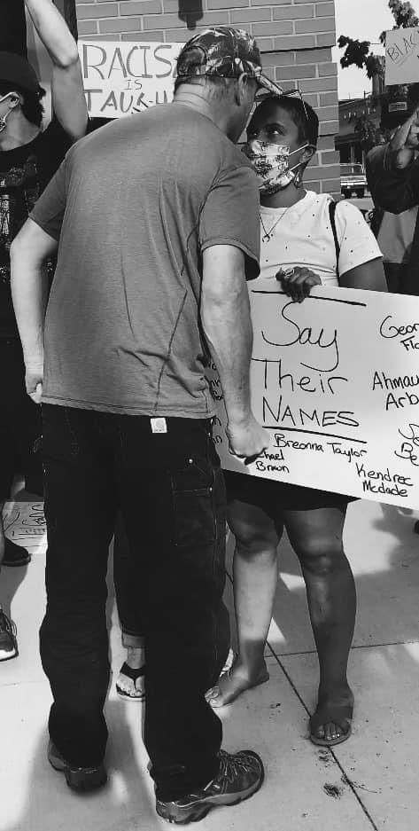 Whitefish protest